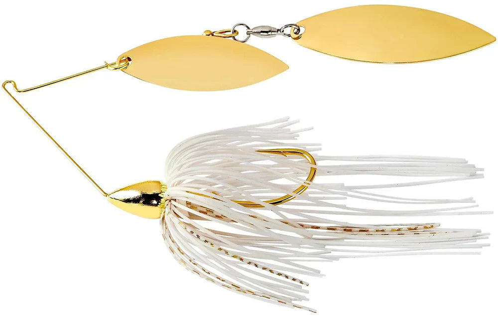 War Eagle Double Willow Gold Frame Spinnerbait 3 8 oz
