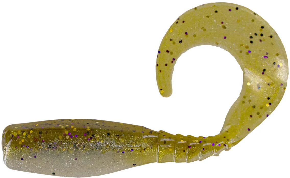 Big Bite Baits Curly Tail Crappie Minnr Soft Plastic 10 Pack