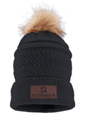 Striker Womens Bemidji Fur Pom Hat