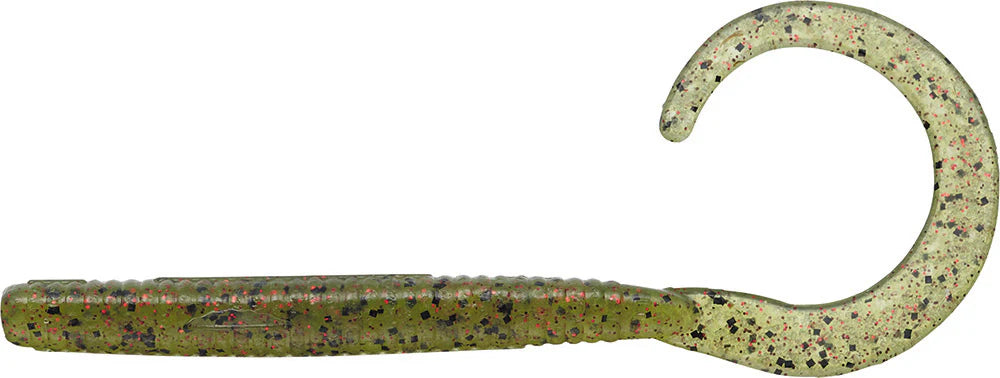Evergreen Lucy Curly Tailed Finesse Worm 32 Inch