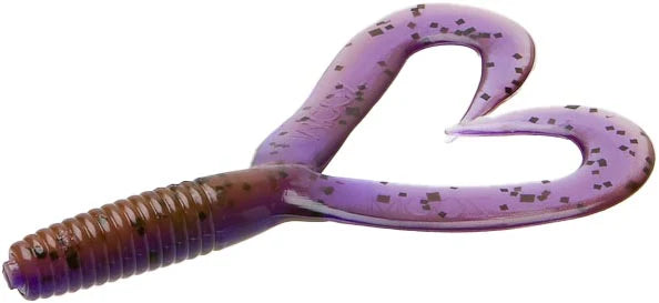 Zoom Creepy Crawler Twin Tail Grub Jig Trailer 3 Inch