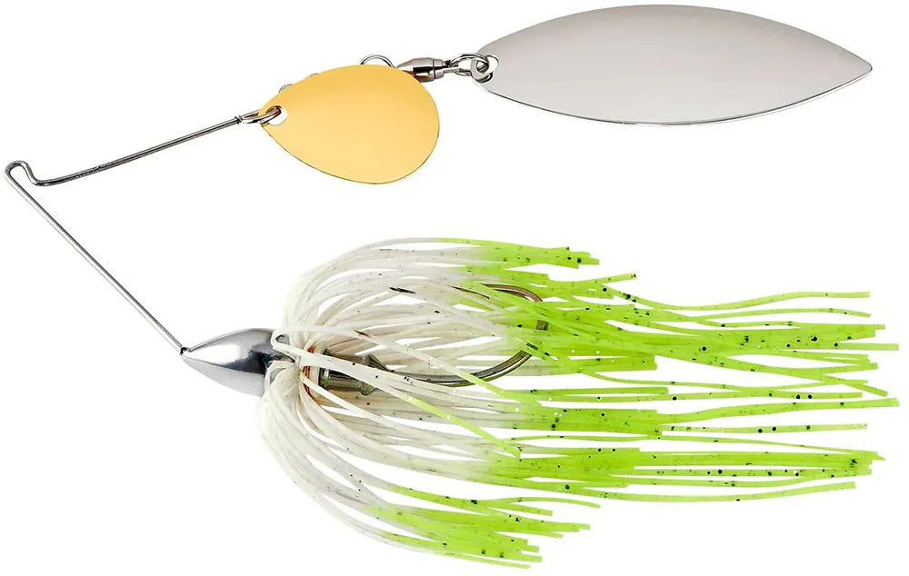 War Eagle Tandem Colorado Willow Nickel Frame Spinnerbait 3 8 oz