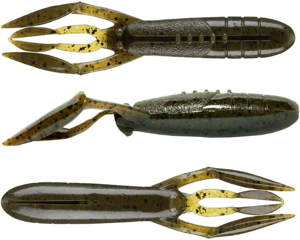 Keitech Glide Camaron 35 Inch Soft Plastic Craw 6 Pack