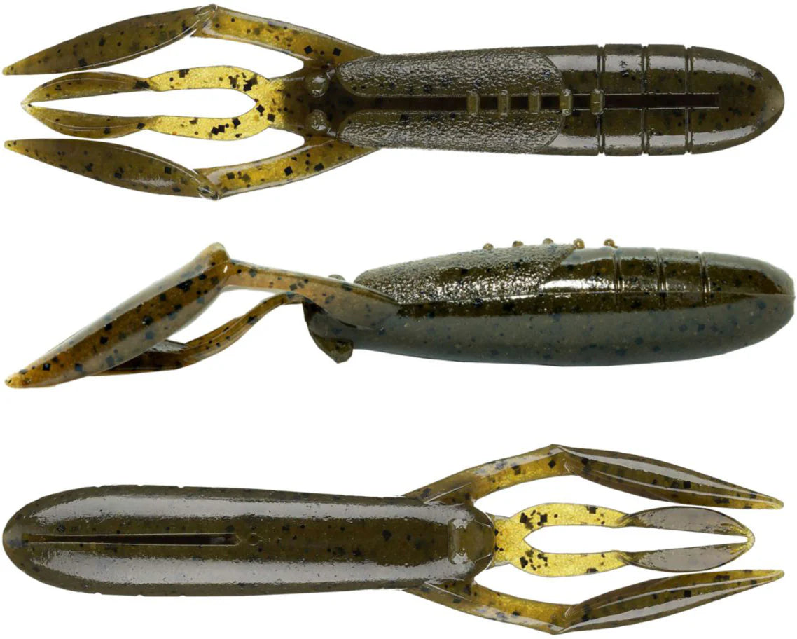 Keitech Glide Camaron 35 Inch Soft Plastic Craw 6 Pack