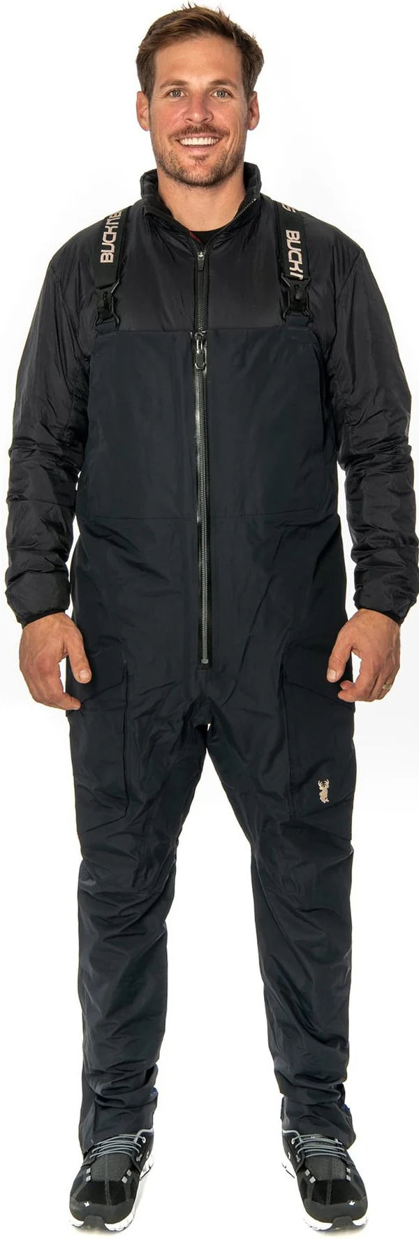 Buck N Bass Mens Resevoir Rain Shell Bib Pants