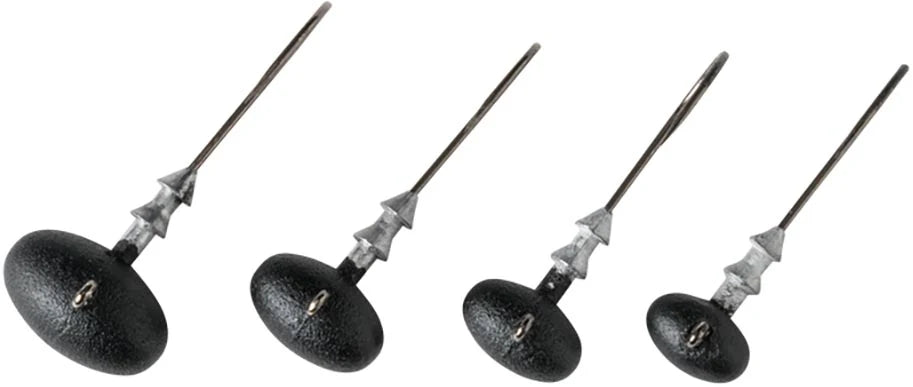 Great Lakes Finesse Stealth Football Jighead 3 Pack