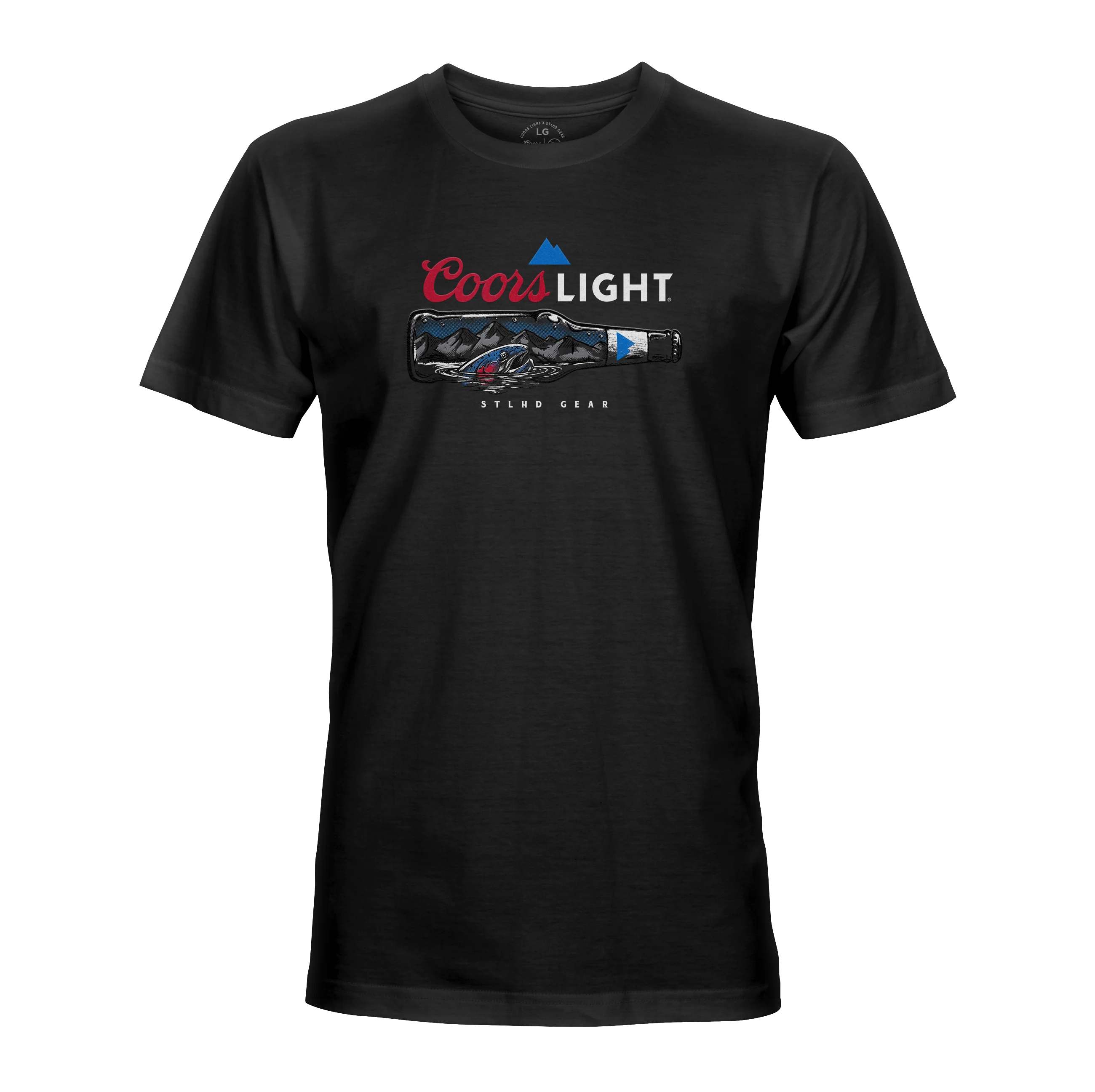 STLHD Mens X Coors Light Bottlescape Tee