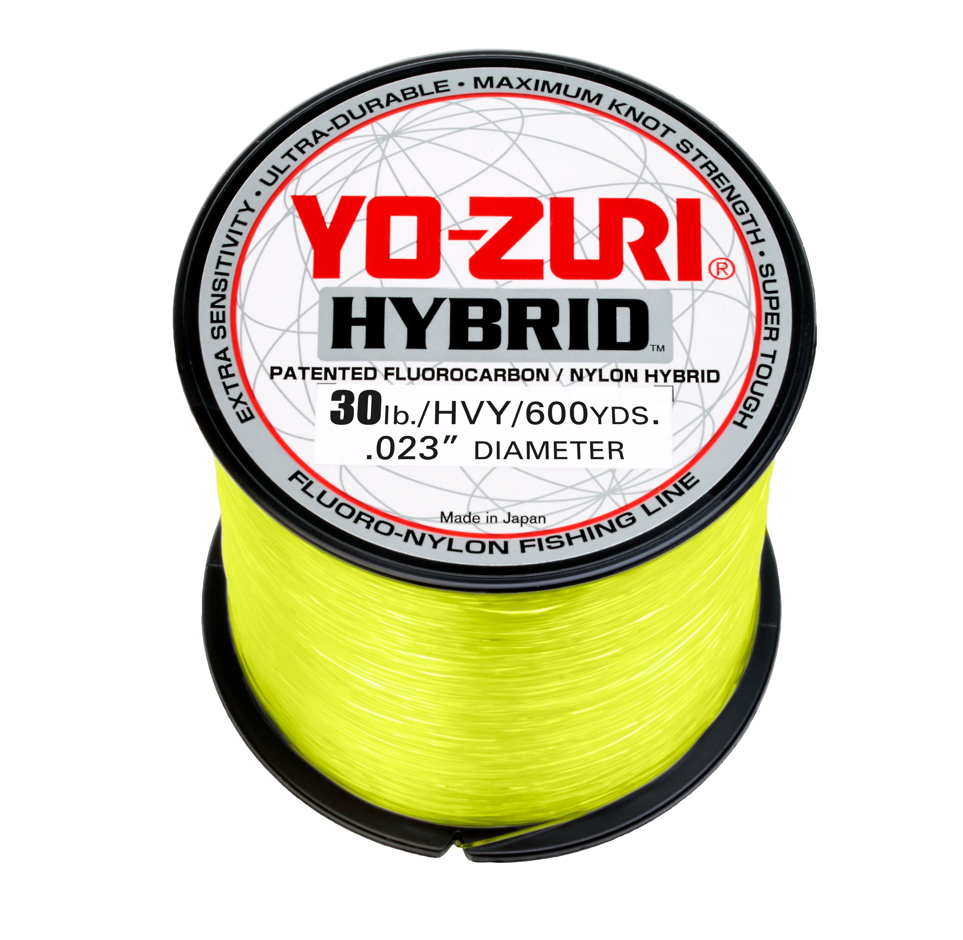 Yo Zuri Hybrid Hi Vis Yellow 600 Yards