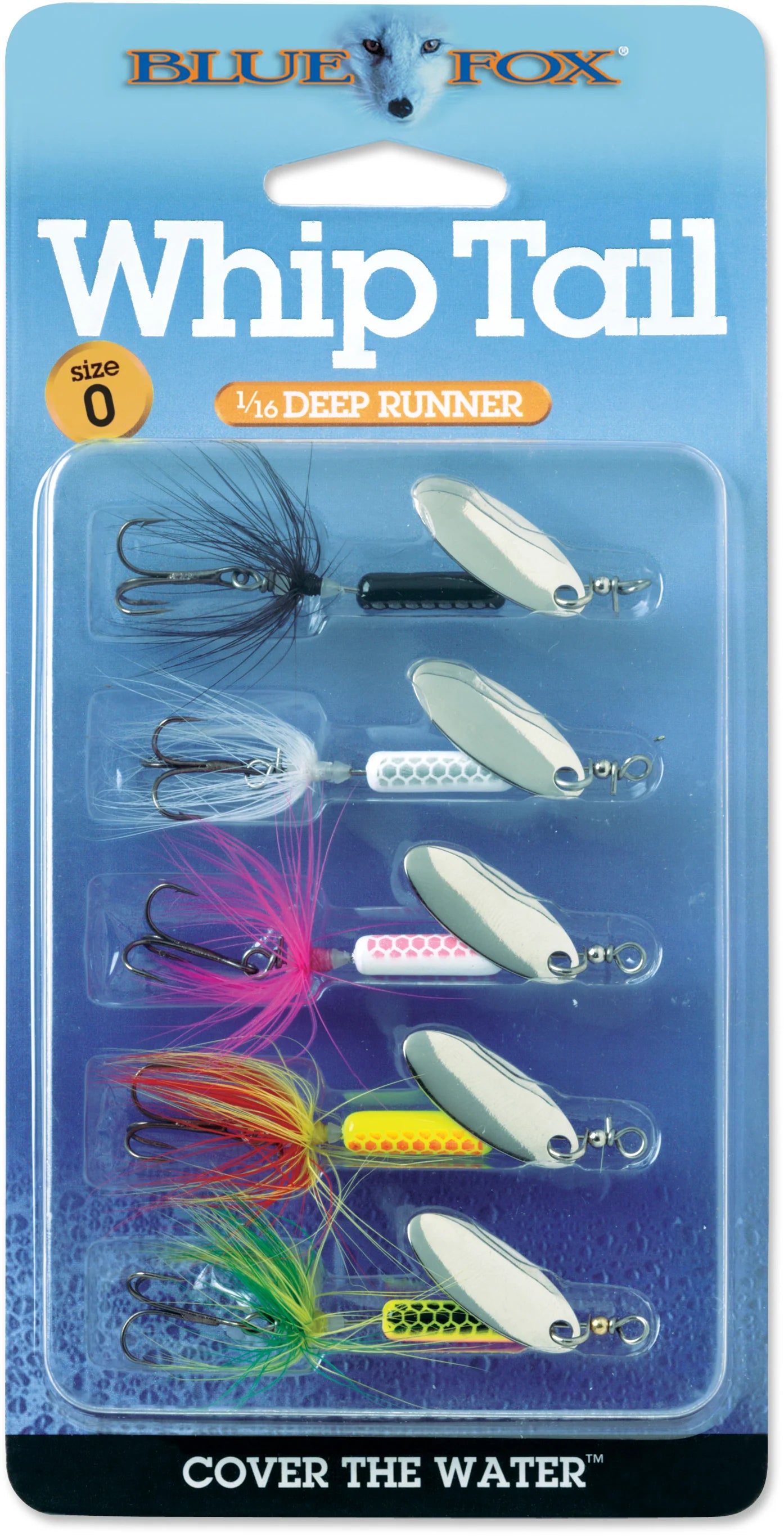 Blue Fox Whip Tail 5 Piece Variety Kit