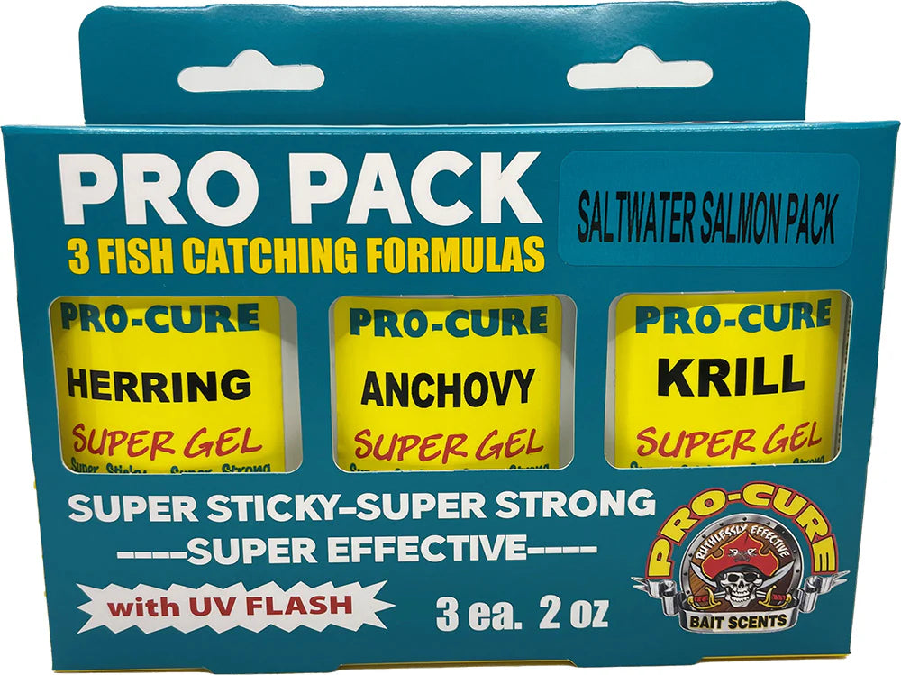 Pro Cure Pro Pack Three Fish Catching Formulas