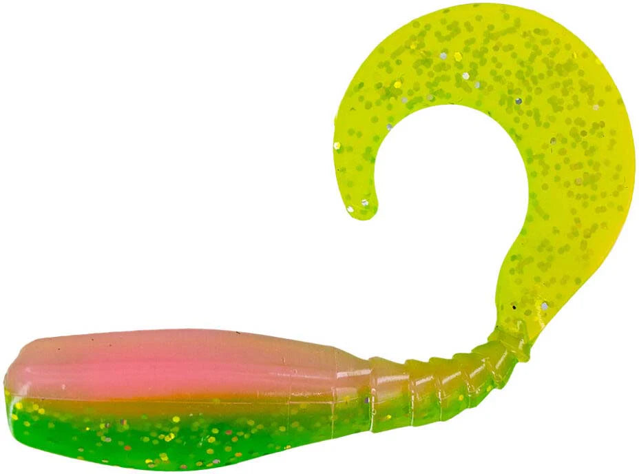 Big Bite Baits Curly Tail Crappie Minnr Soft Plastic 10 Pack