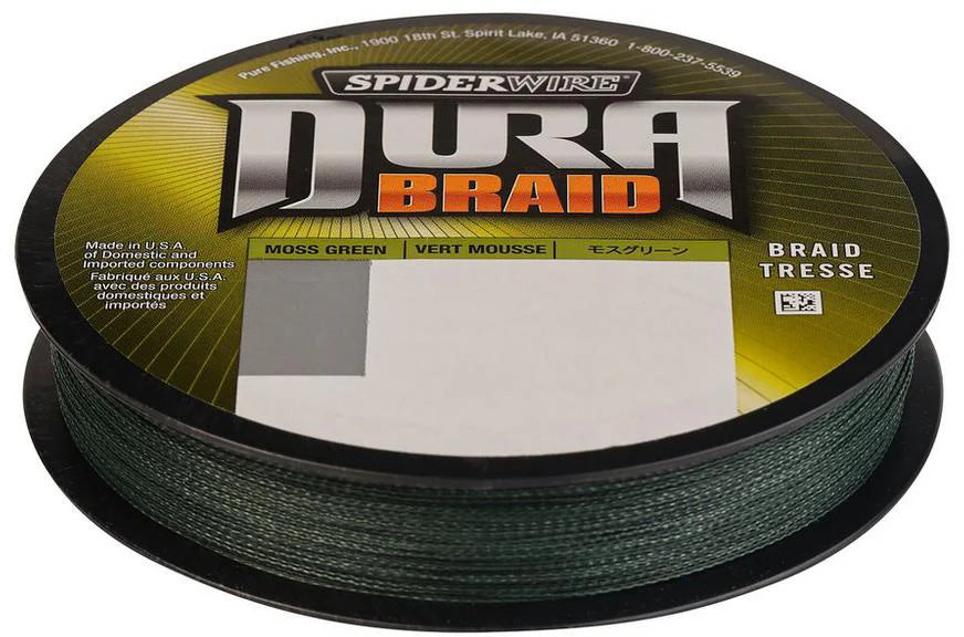 Spiderwire DuraBraid Braided Line Moss Green