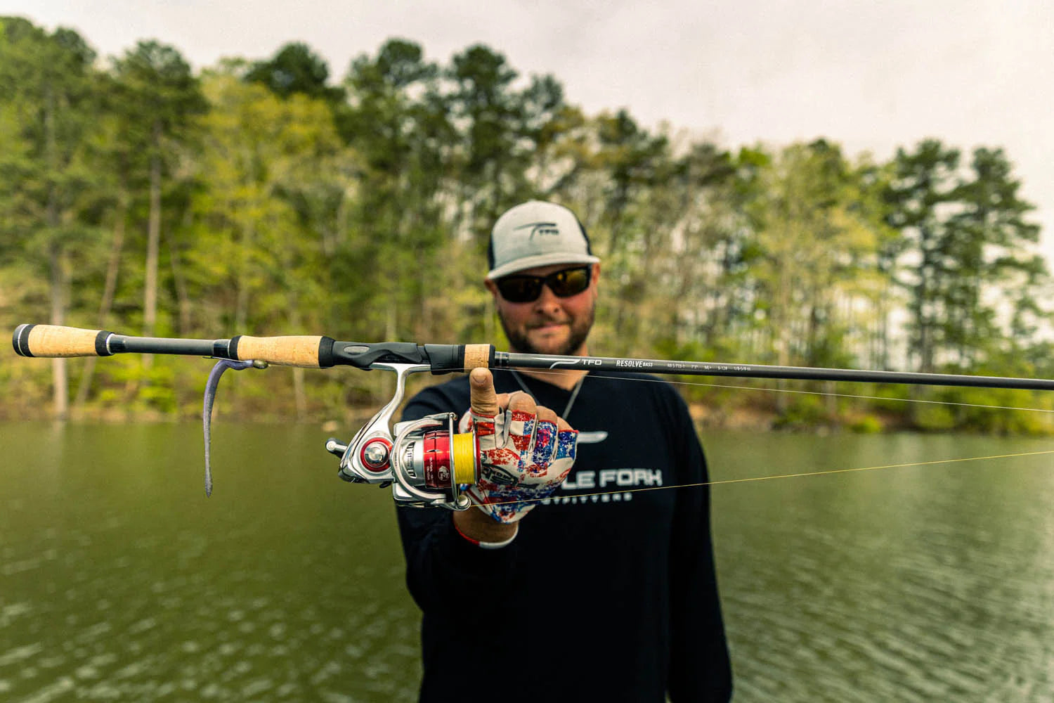 Temple Fork Outfitters Resolve Bass Spinning Rods