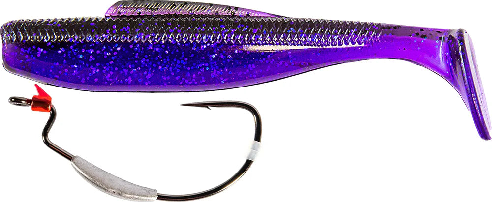 Z Man 5 Inch DieZel MinnowZ ZWG Weighted Swimbait Hook Combo