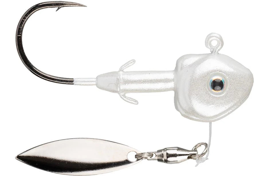 Strike King Tour Grade Flurospin Underspin Jighead 2 Pack