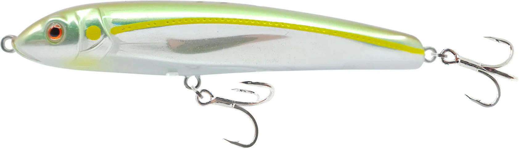 Nomad Design Riptide 95 Floating Fatso Topwater Walking Stickbait 375 Inch