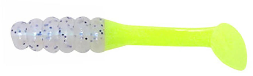 Mr Crappie Slabalicious Soft Plastic Paddle Tail Grub 15 pack