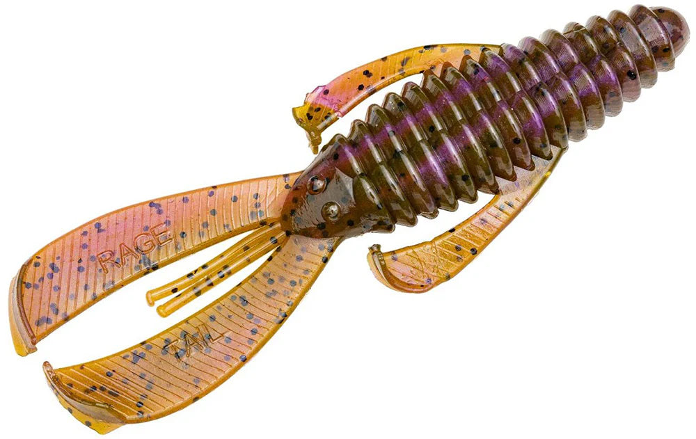 Strike King Rage Magnum Bug 4 1 2 inch Soft Plastic Creature 6 pack