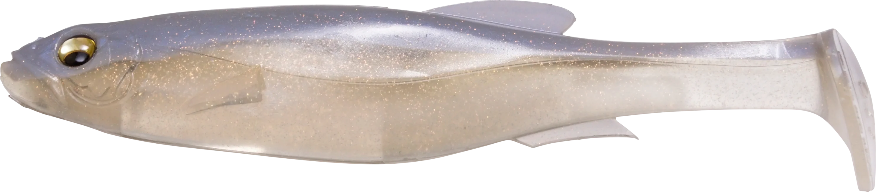 Megabass Magdraft Freestyle Un Rigged Paddle Tail Swimbait 6 Inch