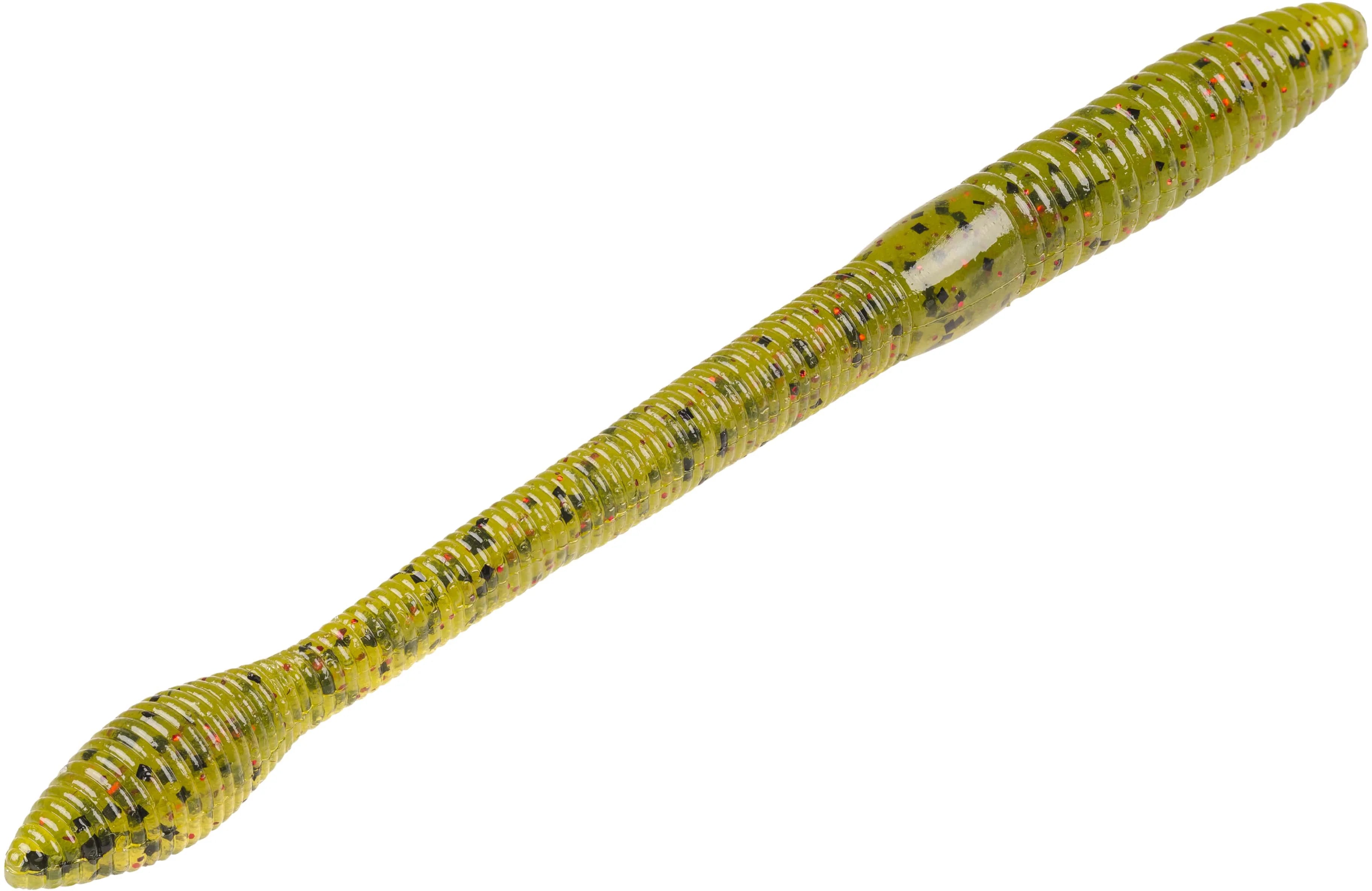 Strike King KVD Fat Baby Finesse 5 inch Soft Plastic Worm 8 pack