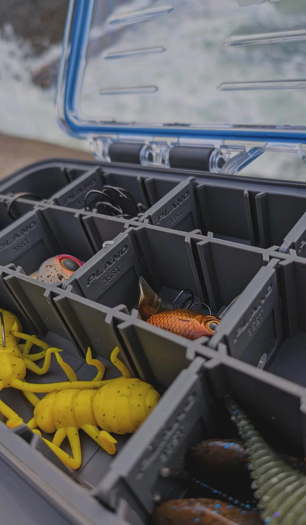 Plano StowAway Series Clear Waterproof Tackle Boxes