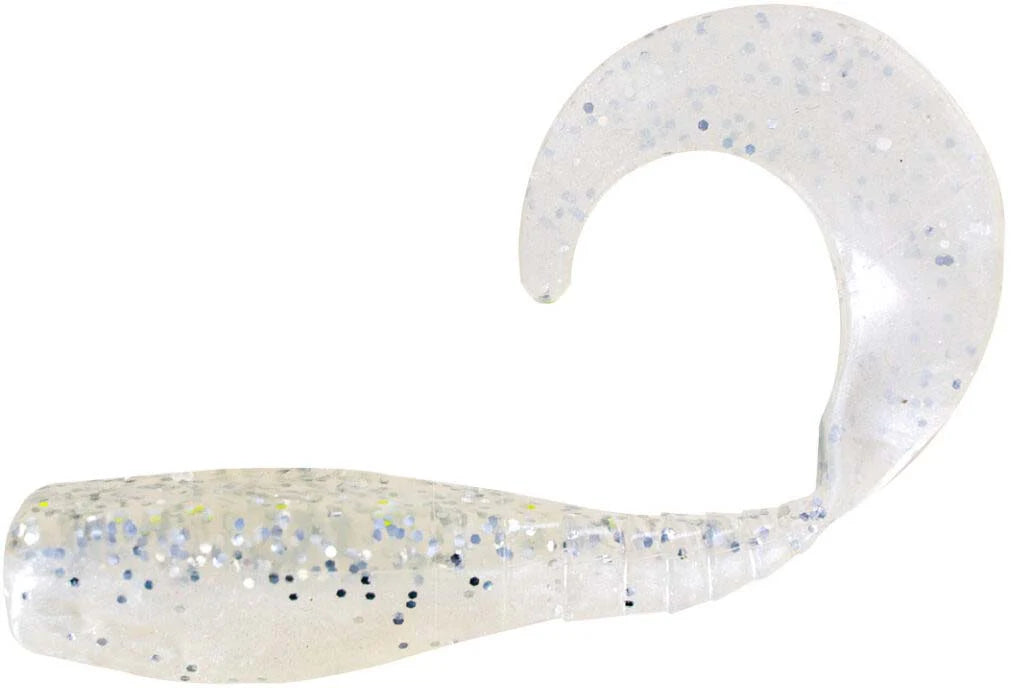 Big Bite Baits Curly Tail Crappie Minnr Soft Plastic 10 Pack