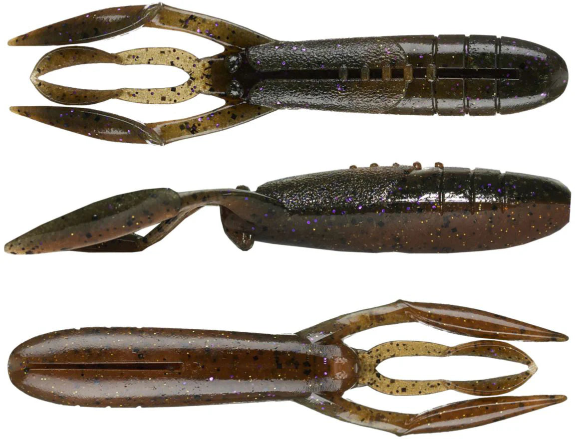 Keitech Glide Camaron 35 Inch Soft Plastic Craw 6 Pack