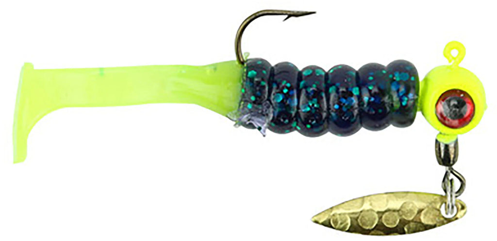 Mr Crappie Sausage Head Jig Pre Rigged w Slabalicious Soft Plastic