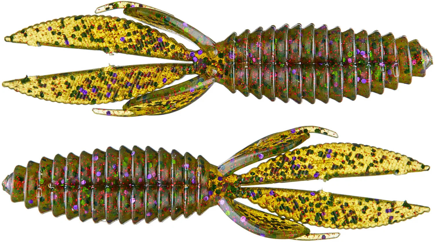 Reaction Innovations Smallie Beaver Soft Plastic Creature Bait 10 pack