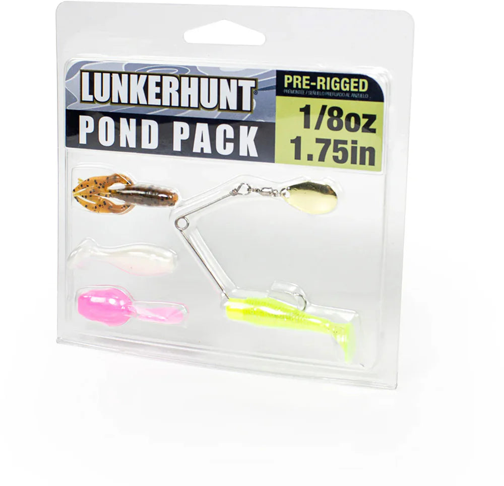 Lunkerhunt Pre Rigged Pond Packs