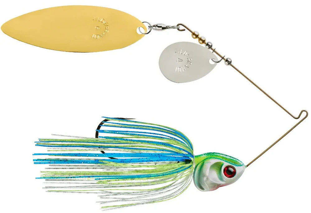 Booyah Covert Series Tandem Colorado Willow Spinnerbait 3 8 oz