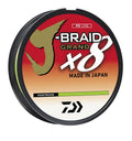 Daiwa J Braid Grand x8 Braided Line Chartreuse