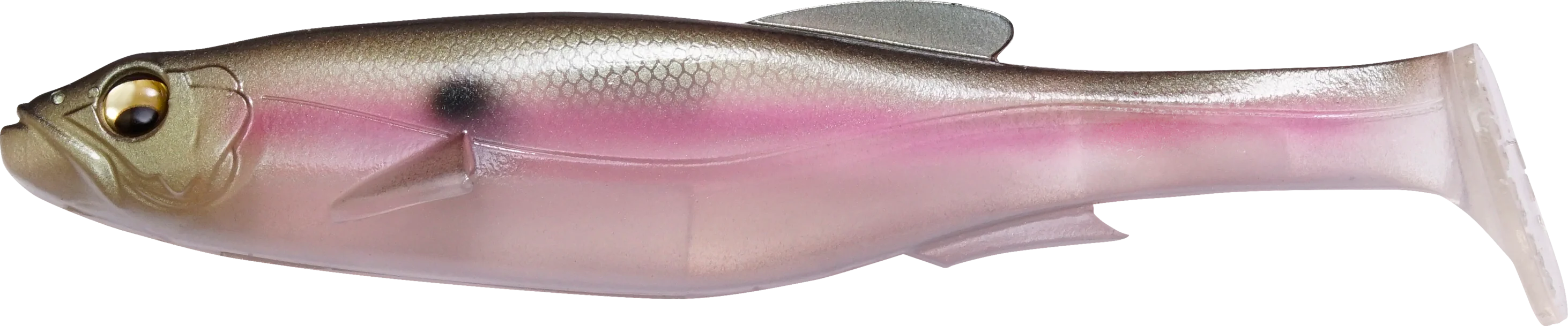 Megabass Magdraft Freestyle Un Rigged Paddle Tail Swimbait 6 Inch