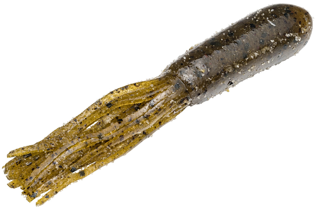 Strike King Pro Model Coffee Tubes 3 1 2 inch Soft Plastic Tube 8 pack