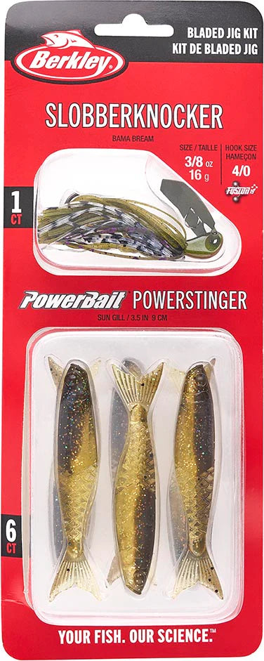 Berkley Slobberknocker and PowerStinger Kit 3 8 oz