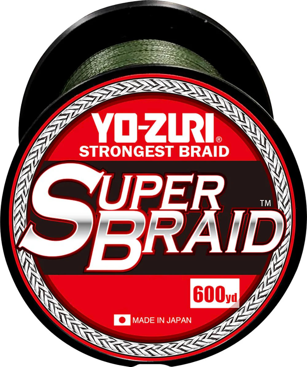 Yo Zuri SuperBraid Dark Green 600 Yard Spool