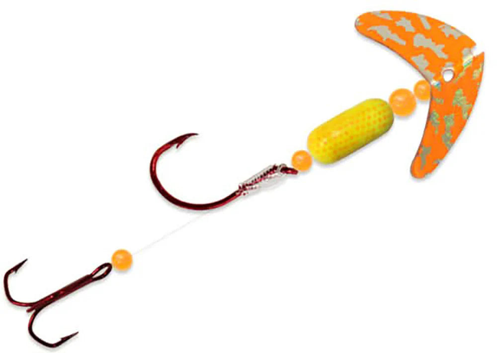 Macks Lure Smile Blade Spinner Shrimp Rig