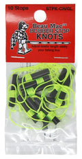 Beau Mac Bobber Stop Knots w Beads 10 Pack