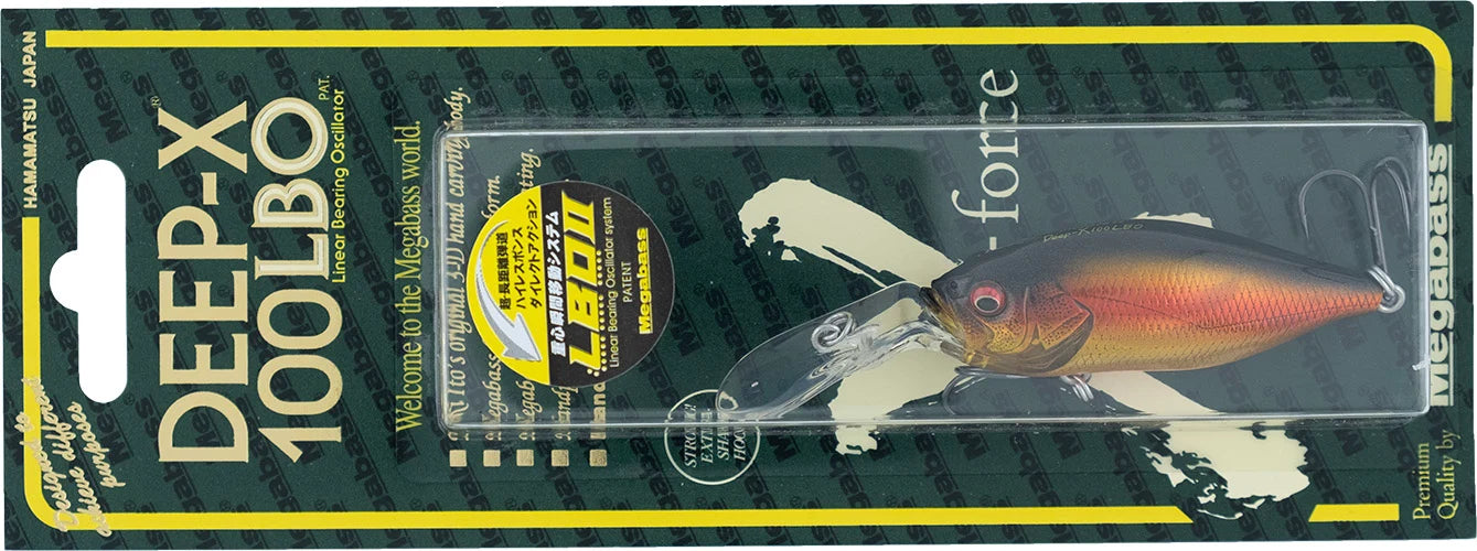 Megabass Deep X 100 LBO Deep Diving Crankbait