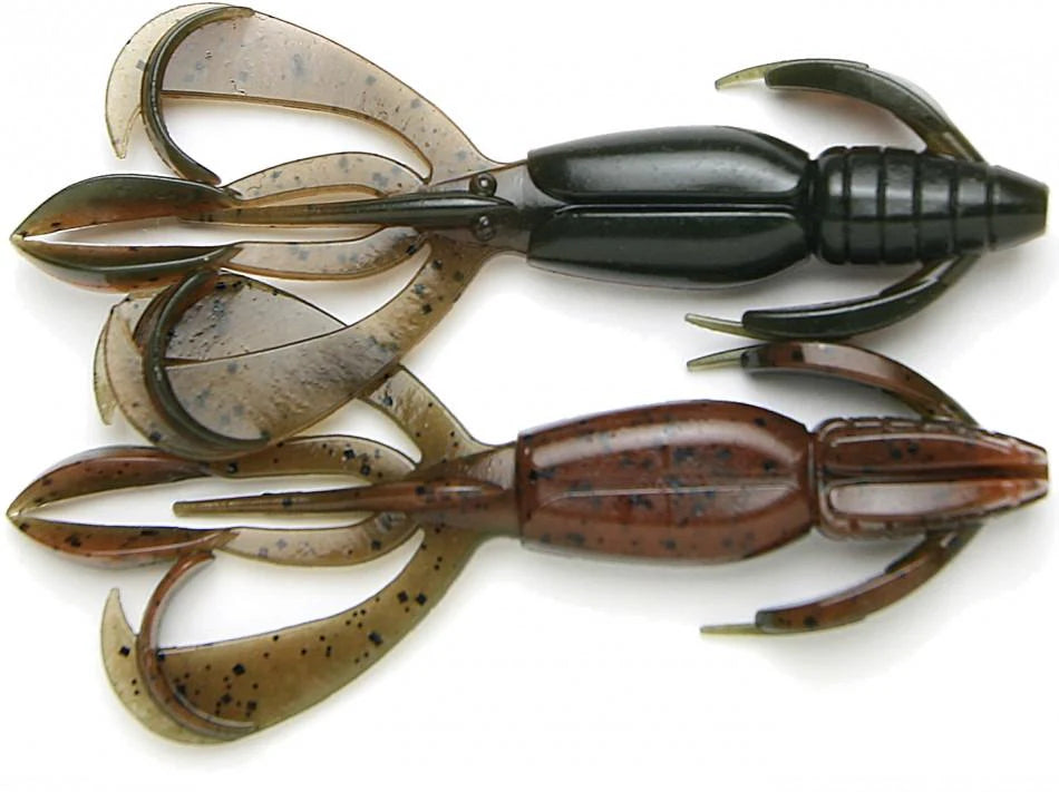 Keitech Crazy Flapper 44 inch Soft Plastic Creature Bait 6 pack