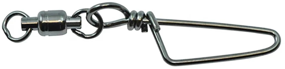 SPRO Power Ball Bearing Swivels w Cosastlock Snap Welded Rings NSB Finish