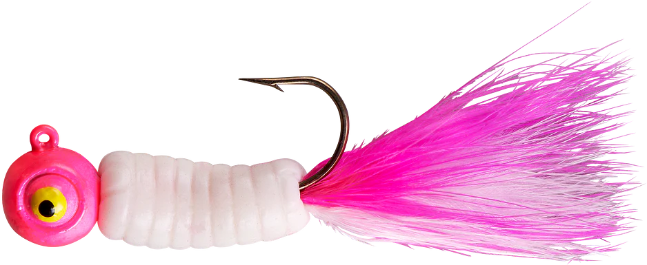 Lindy Fuzz E Grub Pre Rigged Hair Tail Soft Grub 2 pack