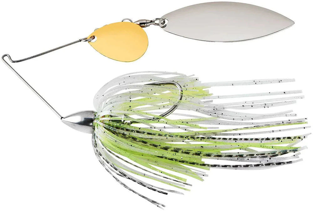 War Eagle Tandem Colorado Willow Nickel Frame Spinnerbait 3 8 oz