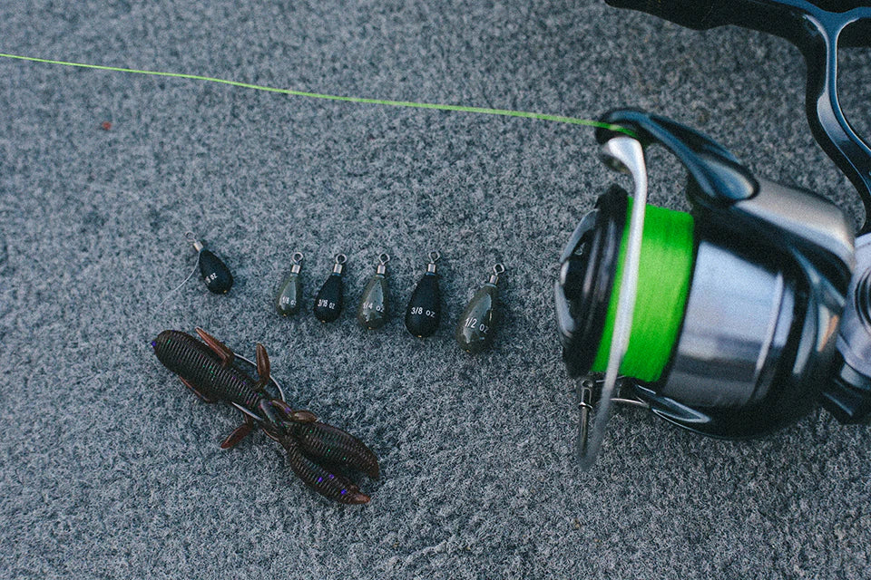 Departure Outdoors Tungsten Free Rig Weights 5 Pack