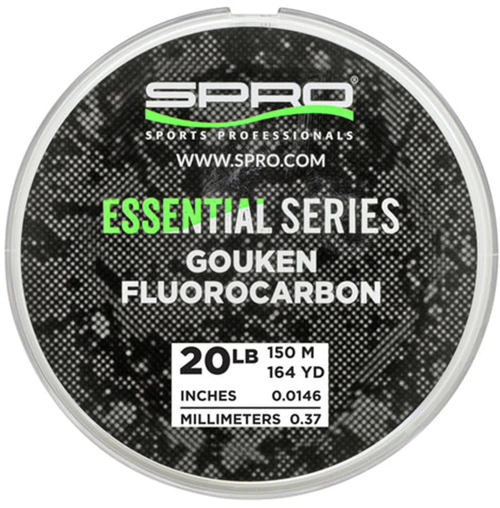 SPRO Gouken Fluorocarbon Mainline Filler Spool 164 Yards