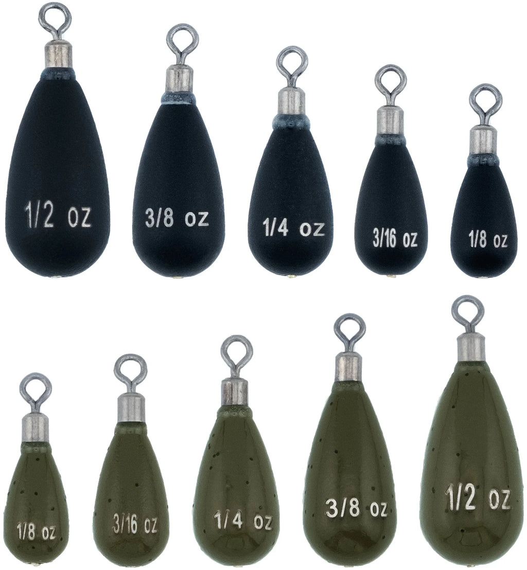 Departure Outdoors Tungsten Free Rig Weights 5 Pack
