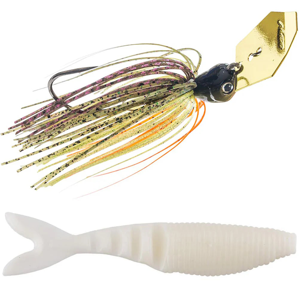 Z Man Jack Hammer Chatterbait Gary Yamamoto Zako Swimbait Combo