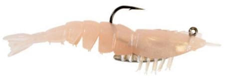 Z Man EZ ShrimpZ 3 1 2 inch Rigged w Mustad Weighted Hook 2 pack