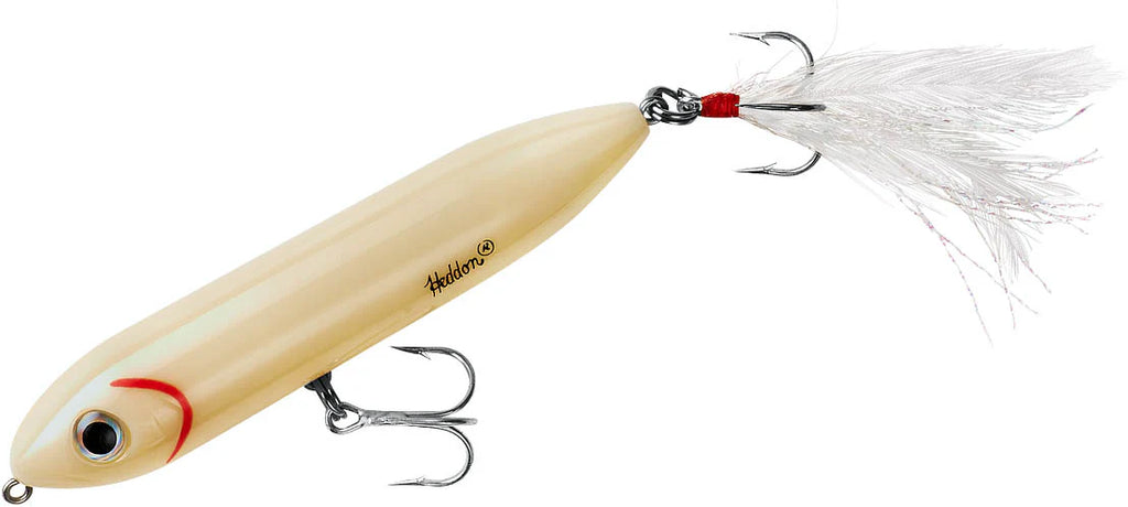 Heddon Super Spook Jr Feather Dressed 3 1 2 inch Topwater Walker