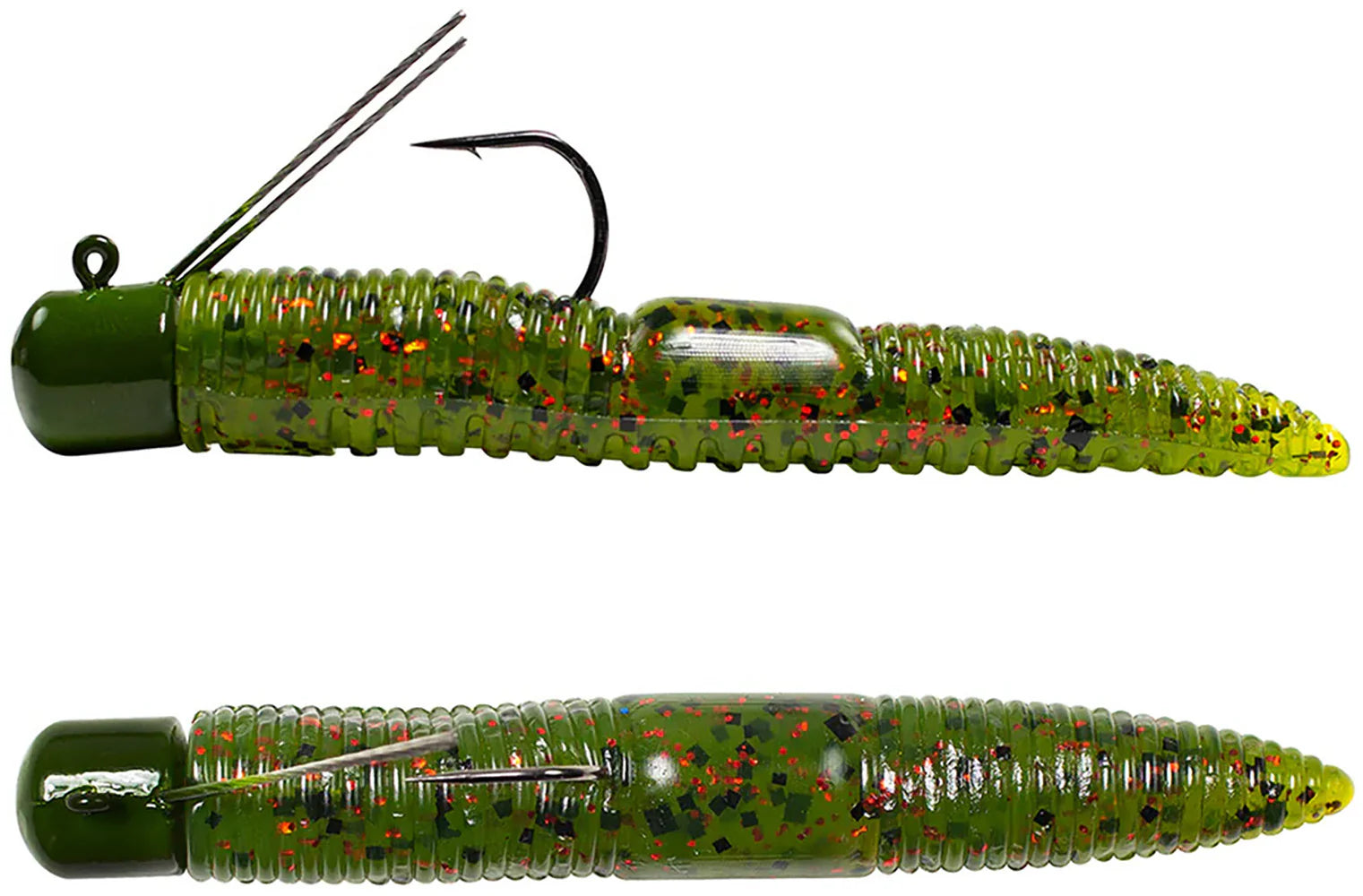 Lunkerhunt Pre Rigged Finesse Worm 3 inch Ned Rig Stickbait